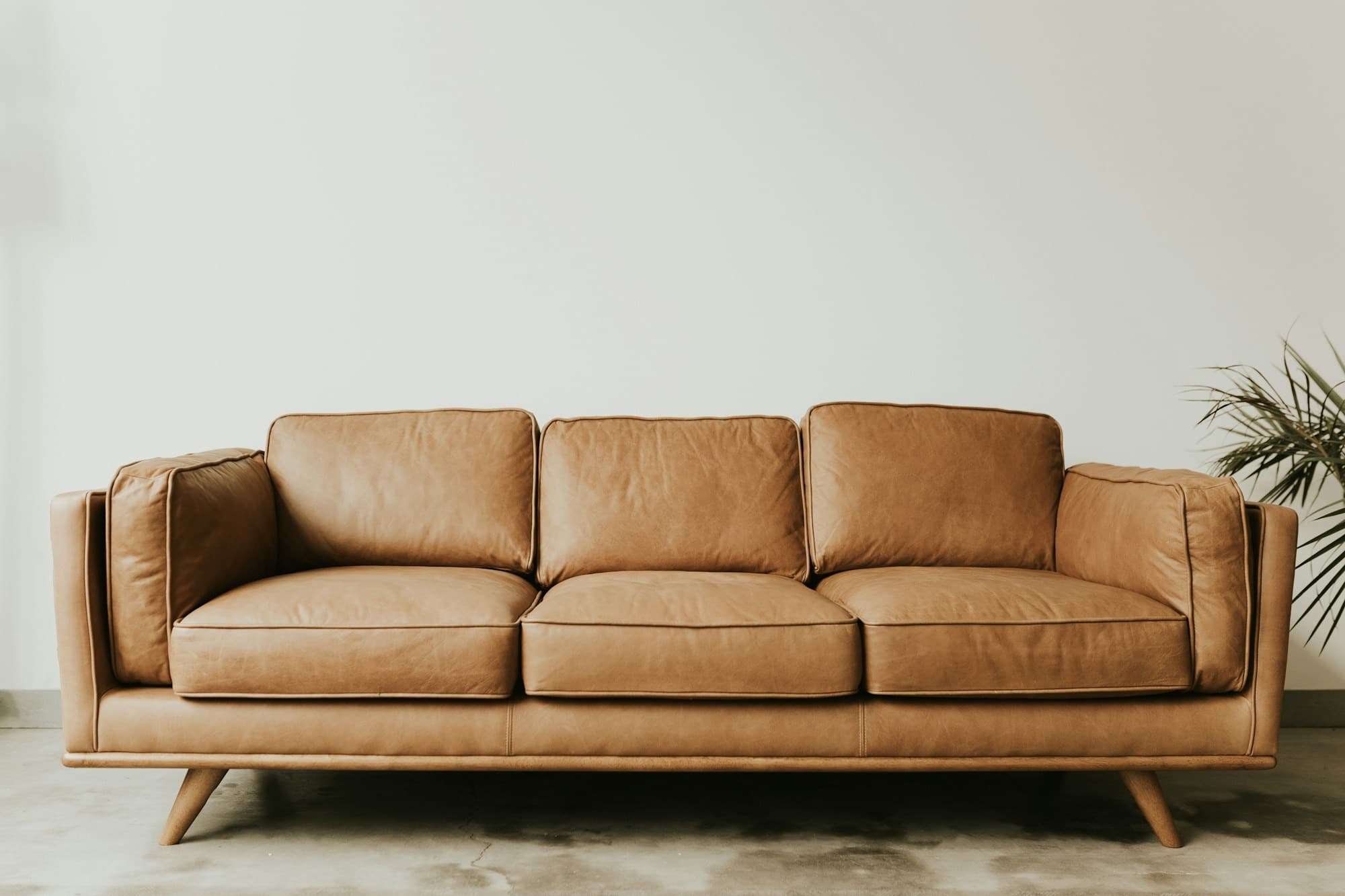 Original vintage sofa before upholstery